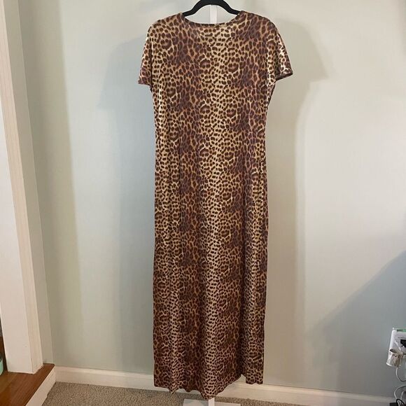 LuLaRoe Animal Print Maxi Dress - Picture 3 of 4